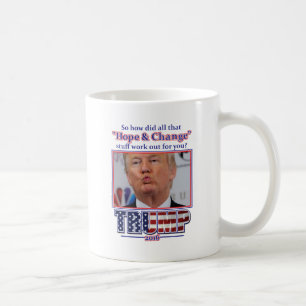 Trump - Hoffnung und Wandel Tasse