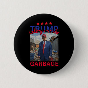 Trump holt den Garbyge 2024 aus, der lustige Trump Button