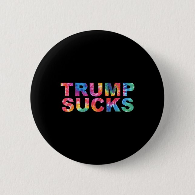 Trump hört auf, so zu tun, als wäre Ihr Rassismus  Button (Vorderseite)