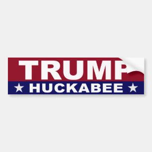 TRUMP HUCKABEE 2024 AUTOAUFKLEBER