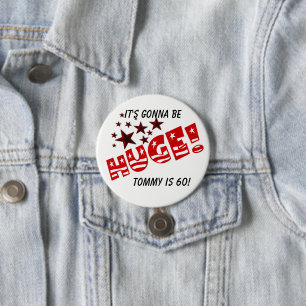 Trump HUGE Party Celebration Gastgeschenk Button