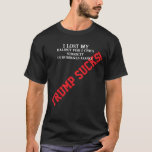 Trump I verlor meine Halibut Fish & Chips Jungfisc T-Shirt<br><div class="desc">Marke PrimAlaska. Wein, Fischfang und Sammlung von Lebensmitteln. Das ist ein Vorlagendesign. Drücken Sie die Bar Personalize (Anpassen), um die Felder auszufüllen. Sie können auch das Bearbeiten-Design betätigen, um die Textfelder auszufüllen und weitere Änderungen vorzunehmen. Wählen Sie ein Textfeld aus, und klicken Sie dann oben rechts in den Toolboxen auf...</div>