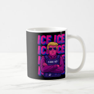 Trump Ice Agent Shirt, Ice Einwanderung T Shirts F Kaffeetasse