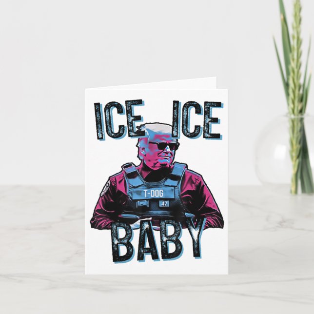 Trump Ice Baby _1 Karte (Vorderseite)