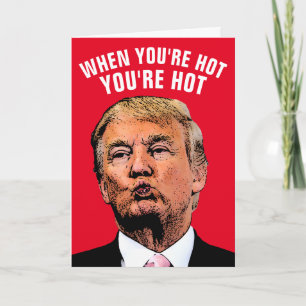 TRUMP ICH LIEBE DICH HOTTIE KARTEN