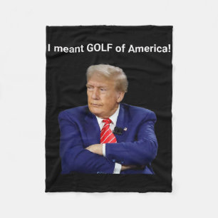 Trump ich meinte Golf von Amerika! Fleecedecke