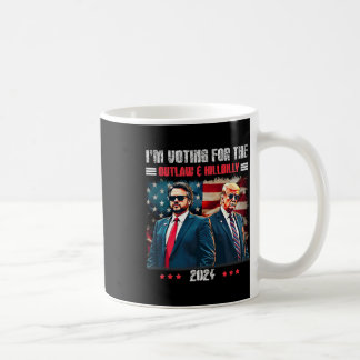 Trump, ich stimme für den Gesetzlosen und Hillbill Kaffeetasse