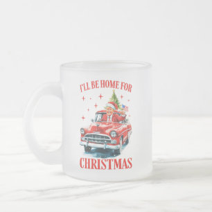 Trump, ich werde zu Weihnachten Zuhause sein, Funn Mattglastasse