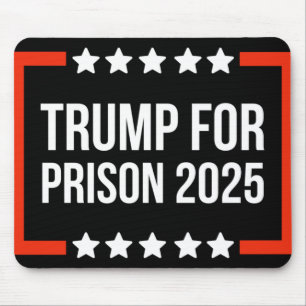 Trump im Gefängnis 2025 Mousepad