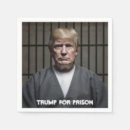 Trump im Gefängnis Serviette