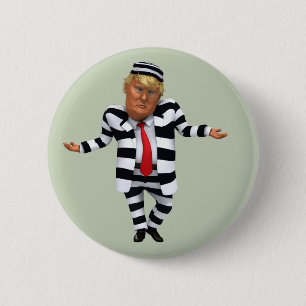 Trump im Gefängnis Wear Button
