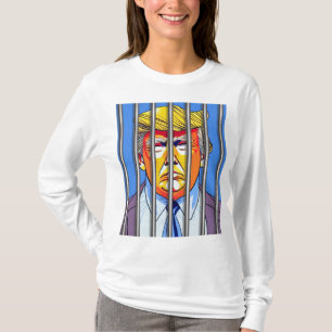 Trump im T - Shirt für das grundlegende Langschläf