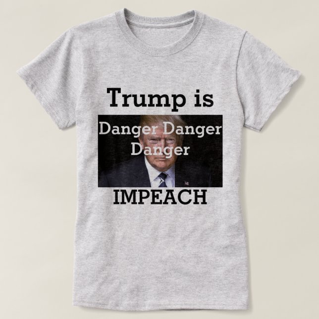 Trump impeach T - Shirt (Design vorne)