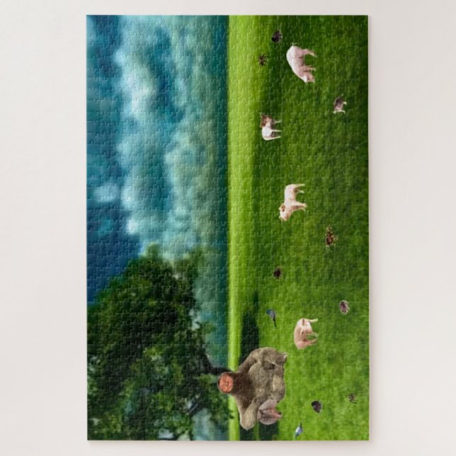 Trump in 1.014 Stück Puzzle (Vertikal)