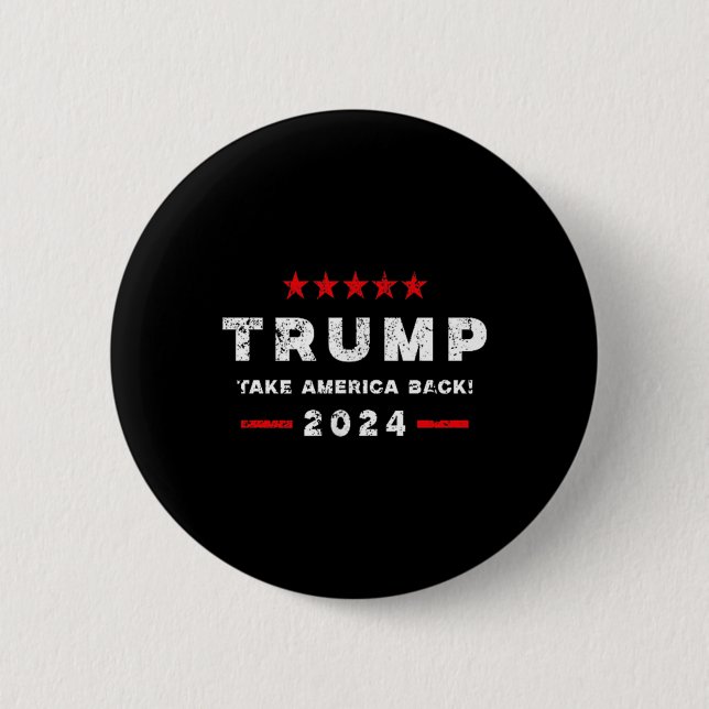 Trump Ination Versuch, Sie haben zweimal zwei Seit Button (Vorderseite)