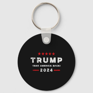 Trump Ination Versuch, Sie haben zweimal zwei Seit Schlüsselanhänger