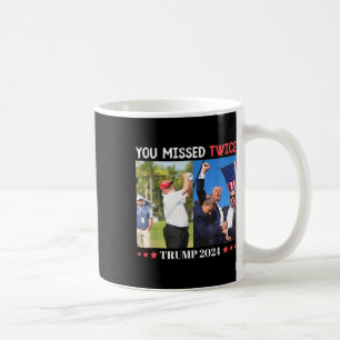 Trump Ination Versuch Trump 2024 Sie zweimal vermi Kaffeetasse