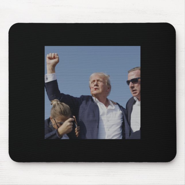 Trump-Inationsversuch - Trumps Kundgebung Pennsylv Mousepad (Vorne)