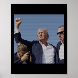 Trump-Inationsversuch - Trumps Kundgebung Pennsylv Poster
