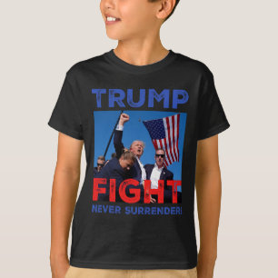 Trump Infinity T-Shirt Donald Trump schießt gegen