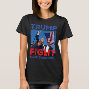 Trump Infinity T-Shirt Donald Trump schießt gegen