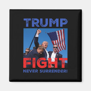 Trump Infinity T-Shirt Donald Trump schießt gegen  Magnet