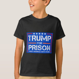 Trump ins Gefängnis 2025 Lustiger Trump _2 T-Shirt