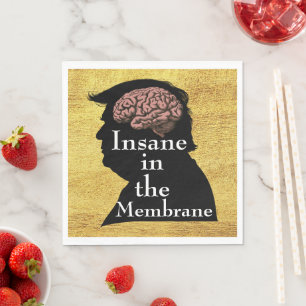 Trump/Insane Paper Napkin Serviette