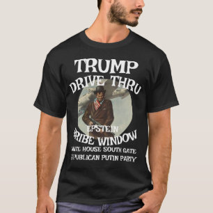 Trump Iran Krieg Wag Hund Bombardierung Kriegsverb T-Shirt