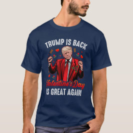 Trump ist der Valentinstag ist wieder groß Liebe T-Shirt