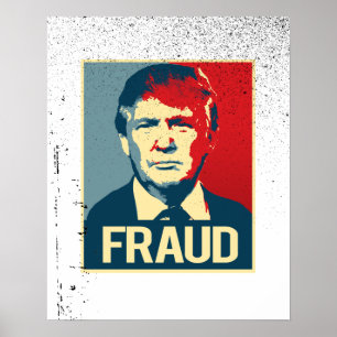 Trump ist ein Betrug -.png Poster