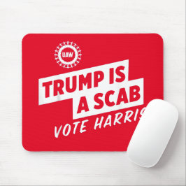 Trump ist ein Scab Vote Harris 2024-Präsident Mousepad