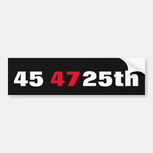 Trump ist erledigt, Zeit für den 25. Zusatzartikel Autoaufkleber