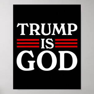 Trump ist Gott Lustig Trump ist Gott 2 Poster