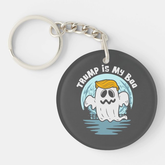 Trump ist mein Boo! Wahl Schlüsselanhänger (Vorderseite)