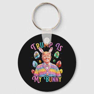 Trump ist mein Häschen Frühlingssuche Eier machen Schlüsselanhänger