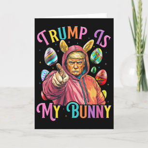Trump Ist Mein Hase Frühlingssuche Eier Machen Ost Karte