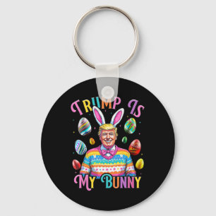 Trump Ist Mein Hase Frühlingssuche Eier Machen Ost Schlüsselanhänger