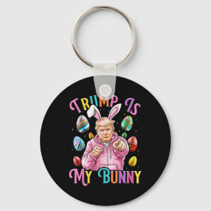 Trump Ist Mein Hase Frühlingssuche Eier Machen Ost Schlüsselanhänger