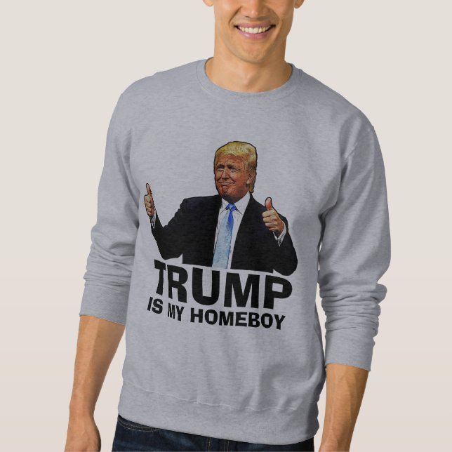 TRUMP IST MEIN HOMEBOY 2024-T - Shirt (Vorderseite)