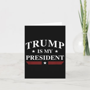 Trump ist mein Präsident Karte