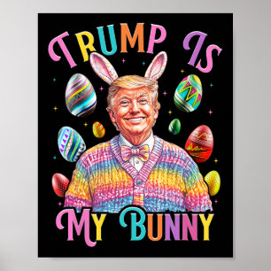 Trump ist mein sonniger Frühlingsjäger und macht O Poster