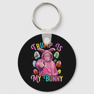 Trump ist mein sonniger Frühlingsjäger und macht O Schlüsselanhänger