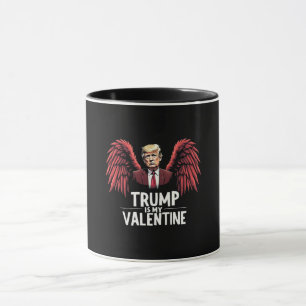 Trump ist mein Valentinstag-Maga Tasse