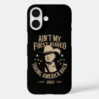 Trump ist nicht mein erster Rodeo Cowboy-Amerikane