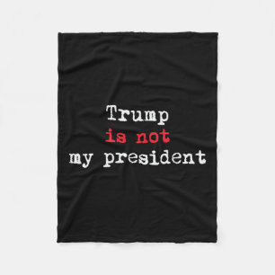 Trump ist nicht mein Minimalistischer Präsident Fleecedecke