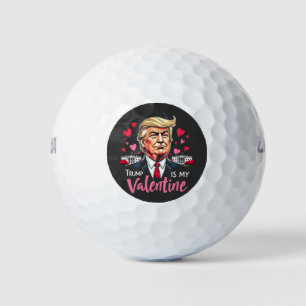 Trump ist Präsident des Valentinstag Golfball