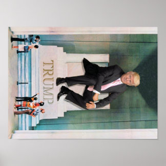 TRUMP IST PRÄSIDENT POSTER