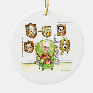 Trump ist Putin auf dem Ritz-Geschenk Keramik Ornament
