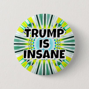 TRUMP IST UNSICHER BUTTON